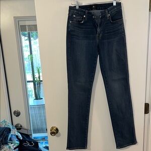 7 For All Mankind Classic Blue Women's Medium Wash Denim Jeans